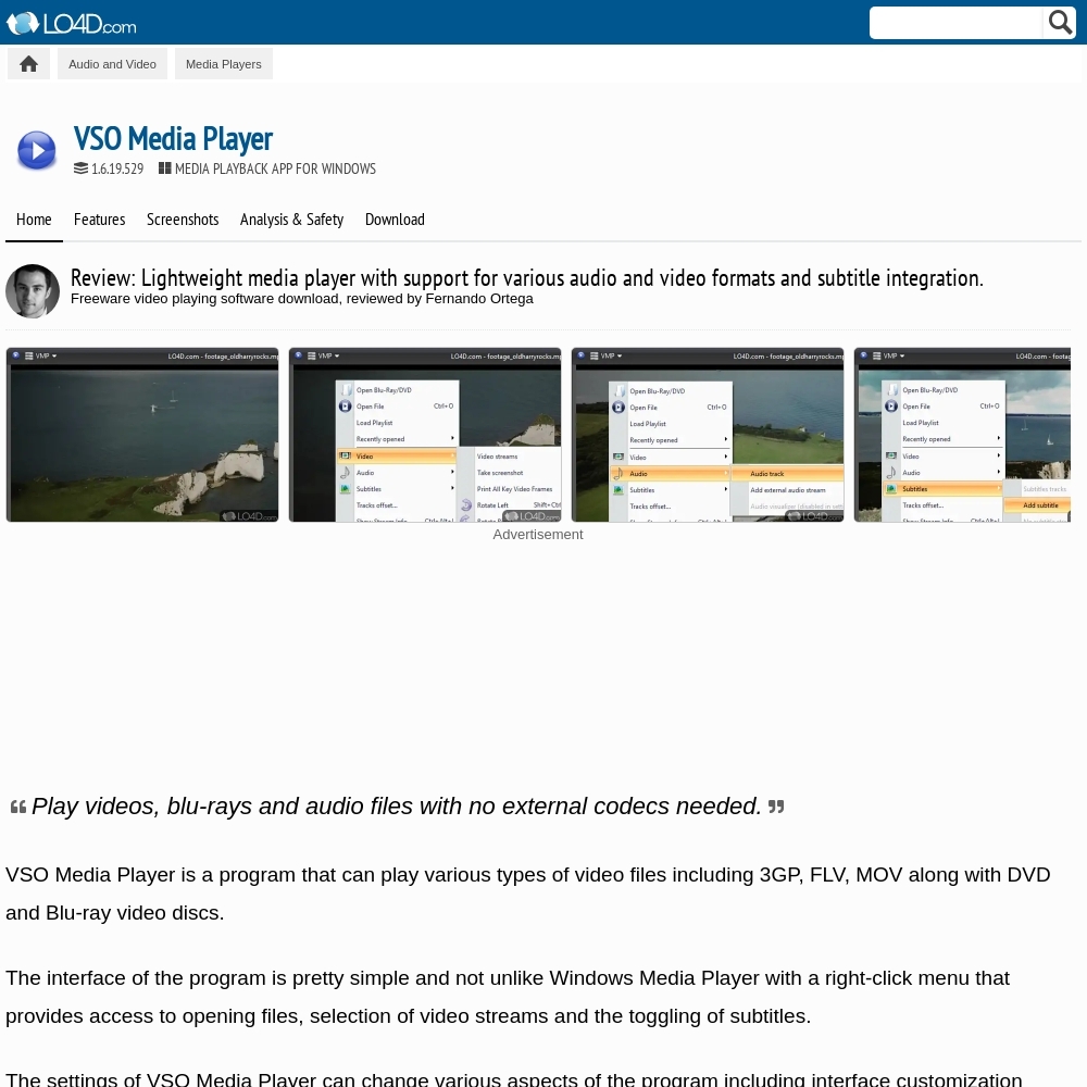 Vso-media-player.en.lo4d.com - Reviews About Sites And Companies ...
