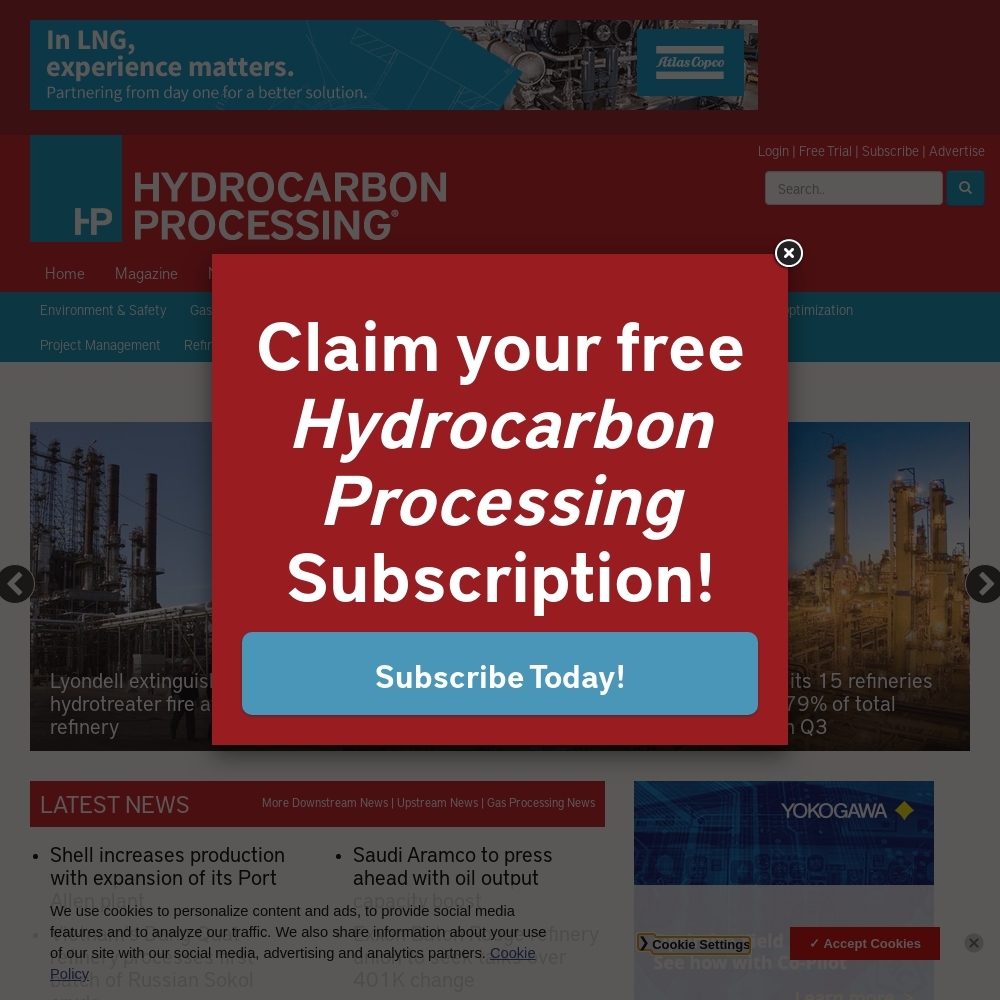 Hydrocarbonprocessing.com - Reviews About Sites And Companies - Sites ...