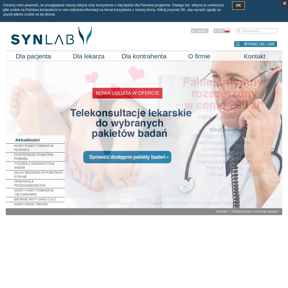 Synlab.pl - Reviews About Sites And Companies - Sites-Reviews