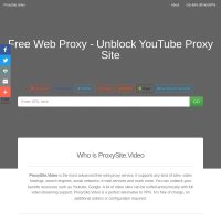 Proxysite.video - reviews about sites and companies - Sites-Reviews