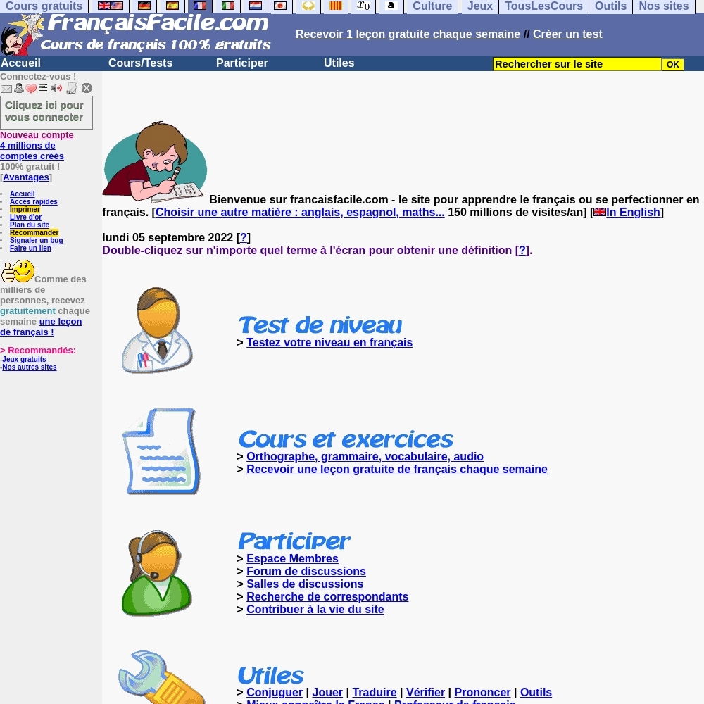 Francaisfacile.com - Reviews About Sites And Companies - Sites-Reviews