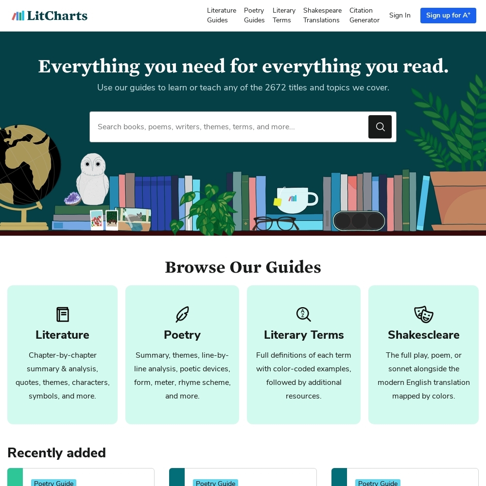 Litcharts.com - Reviews About Sites And Companies - Sites-Reviews