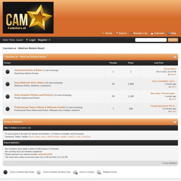 Camstars.al - reviews about sites and companies - Sites-Reviews