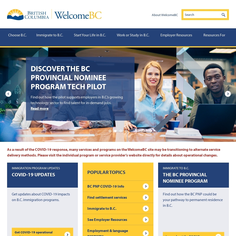 Welcomebc.ca - Reviews About Sites And Companies - Sites-Reviews